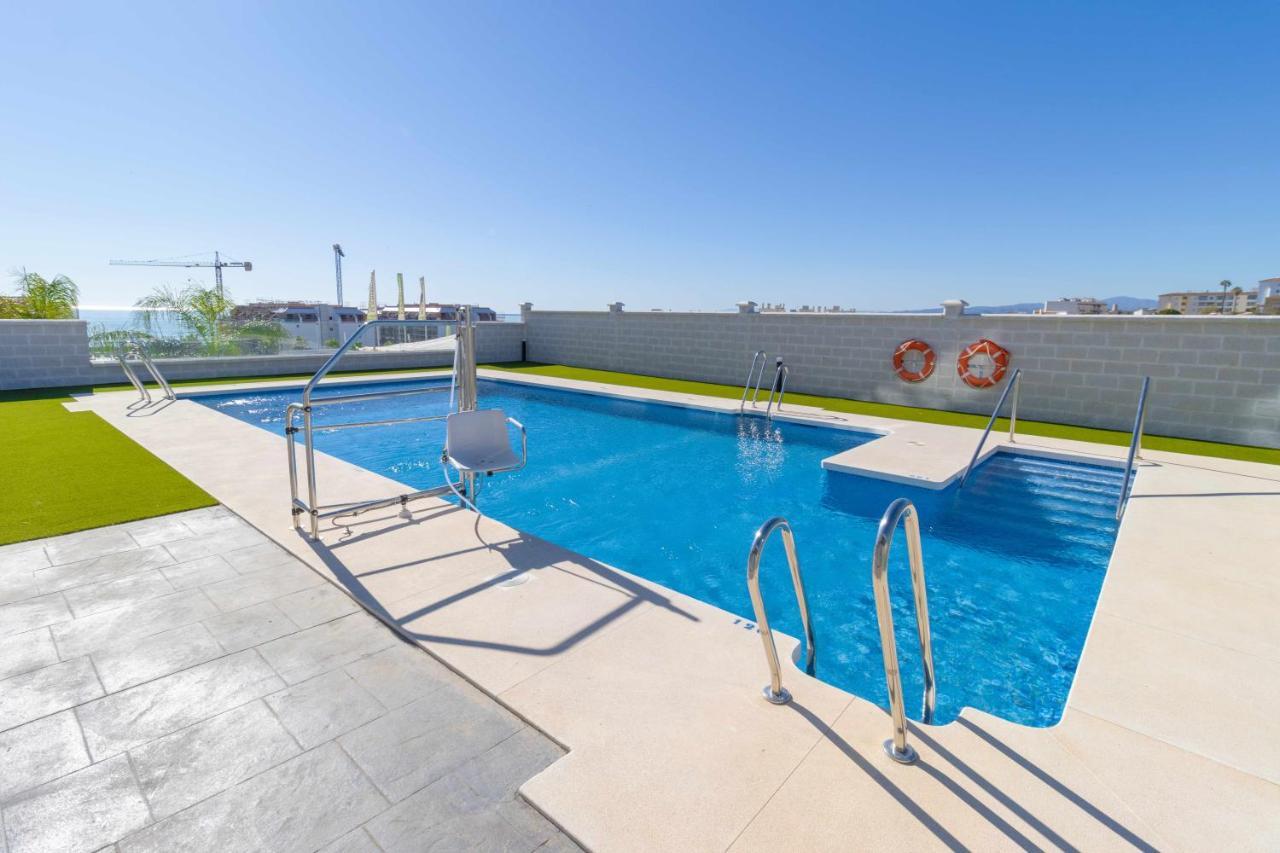 Marinsa Beach, 1 Bedroom With Seaview Torrox Exteriör bild